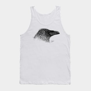 Raven squiggle Tank Top